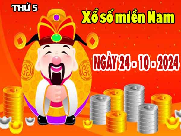 Phân tích XSMN ngày 24/10/2024 – Kết quả KQXS miền Nam thứ 5