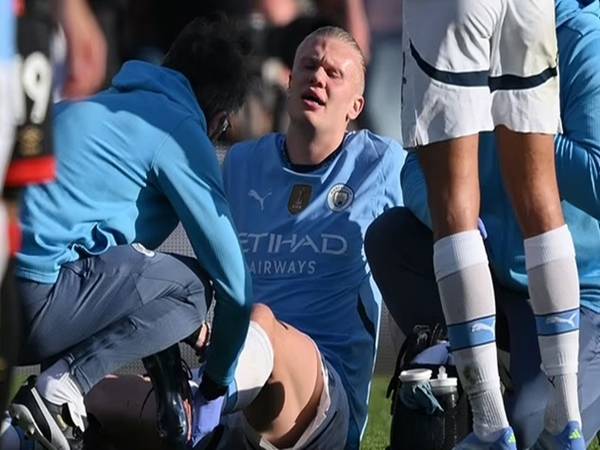 Pep Guardiola thận trọng về tình trạng của Haaland