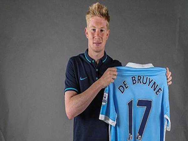 Số áo Kevin De Bruyne tại Man City và các CLB trước đó